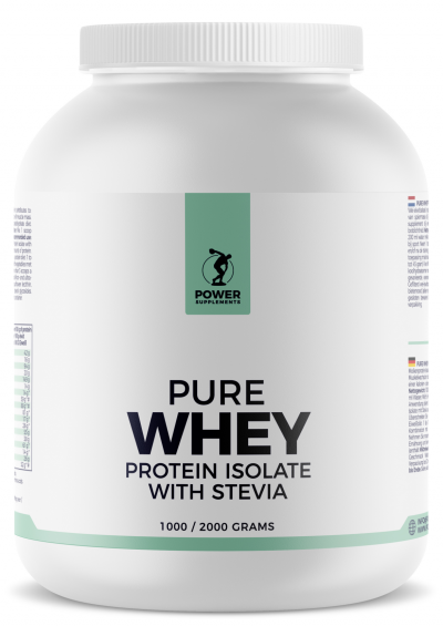 Stevia Whey Protein Isolate 2000g - Vanille - Stevia