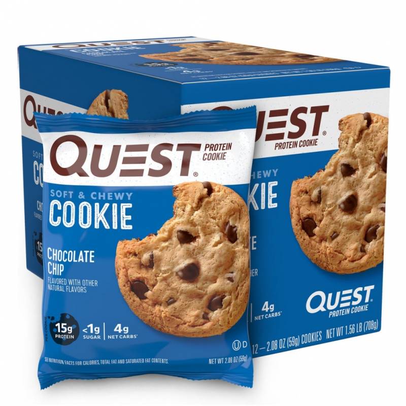 Quest Protein Cookies Box