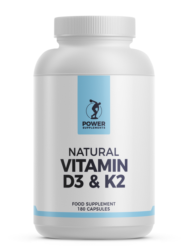 Boven hoofd en schouder Ijsbeer Boekwinkel Vitamin D3 plus K2 | Power Supplements